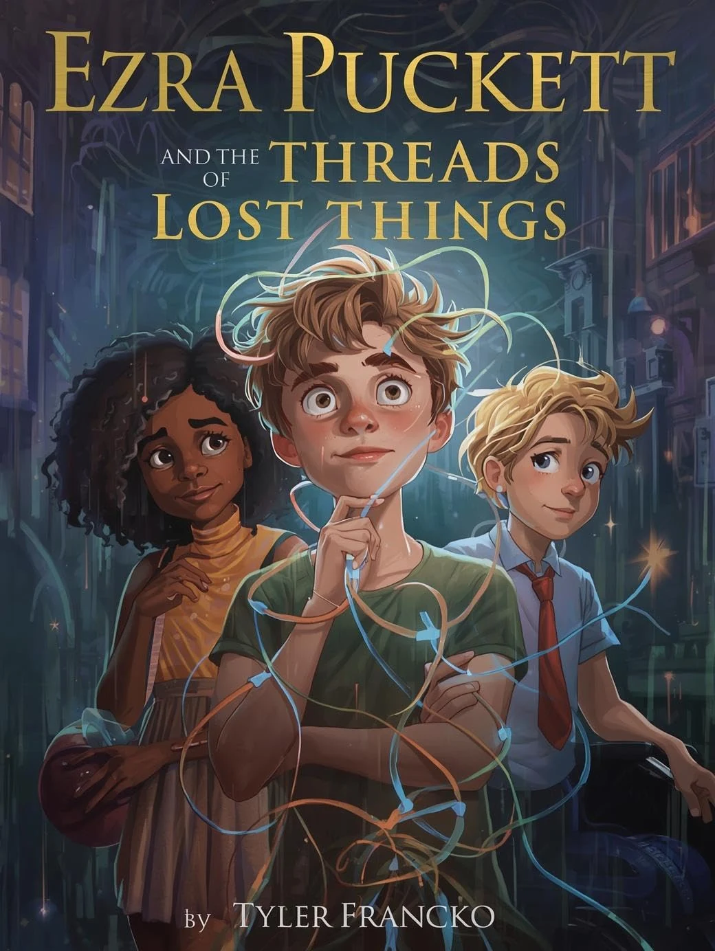 Ezra Puckett and the Threads of Lost Things book cover