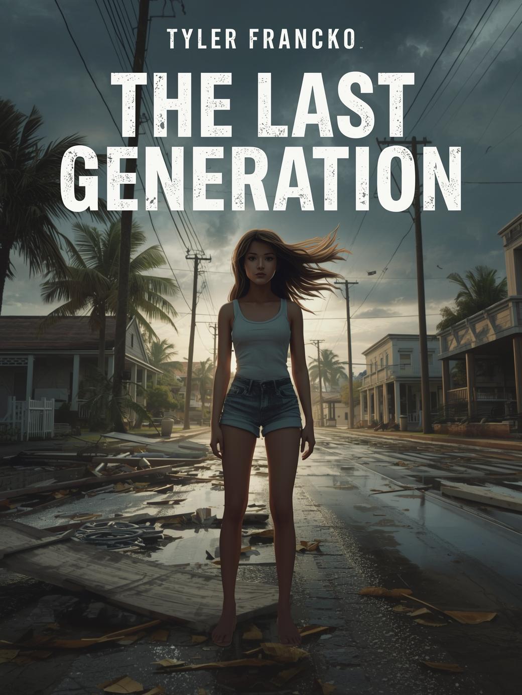 Mari in damaged Key West
